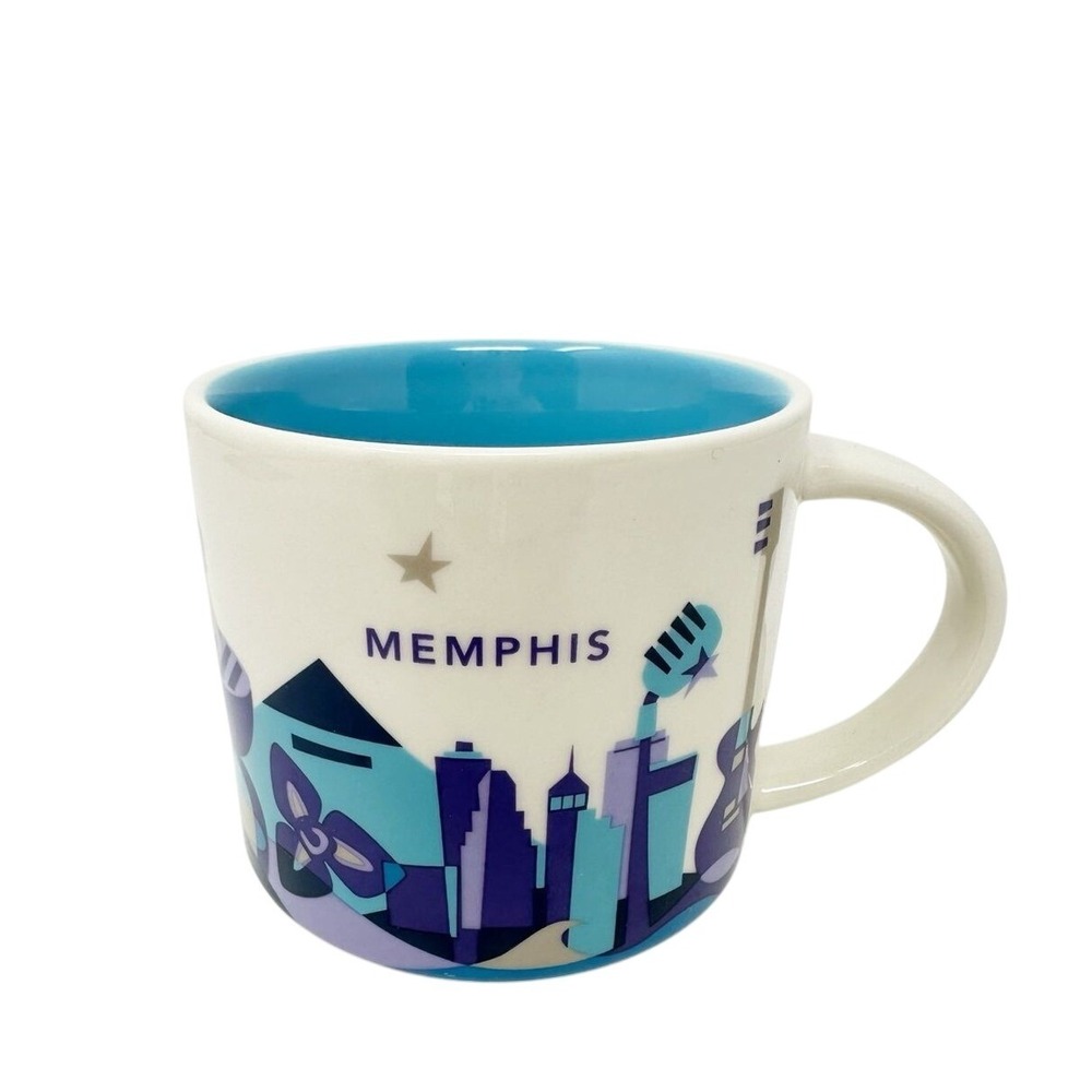 STARBUCKS YOU ARE HERE MEMPHIS TENNESSEE COFFEE‎ MUG 2017